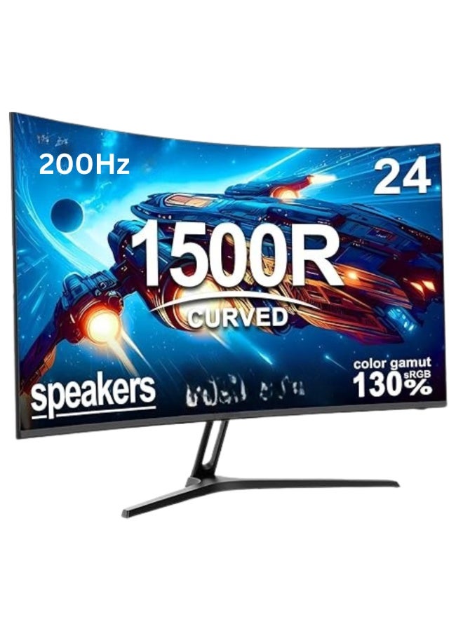 Emarat Gamers Gaming PC Bundle - Intel Core i5-14400F, RTX 5060 8GB, 16GB DDR5 6000MHz, 1TB NVMe SSD, B760 Motherboard, RGB Air Cooler, 650W PSU, Black Case | 24" Curve 200 Hz FHD Monitor-Keyboard-Mouse-Mousepad-Headset | WiFi-Bluetooth-Windows 11 Pro | Emarat Gamers Desktop Computer | 1 Year Warranty black black - Image 3