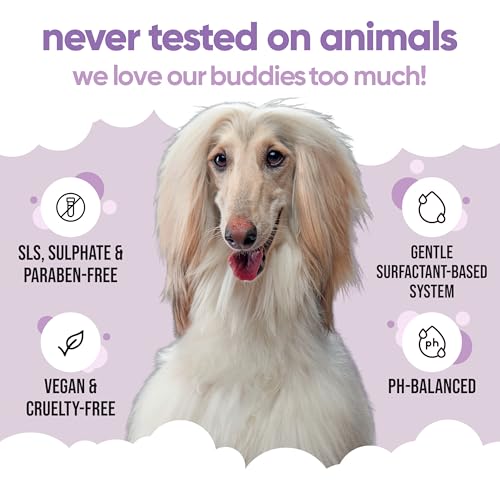 Buddycare White Dog Shampoo by Buddycare | Dry Skin & Itchy Skin Relief for Smelly Dogs | Deep Cleansing Shampoo for Dogs Puppy Sensitive Skin | Dog Shampoo & Conditioner | with Aloe & Vitamin B5 (16.90oz) - Image 5