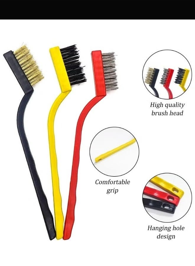 Oven Cleaning Brush Set, 3 Small Sizes - Image 1