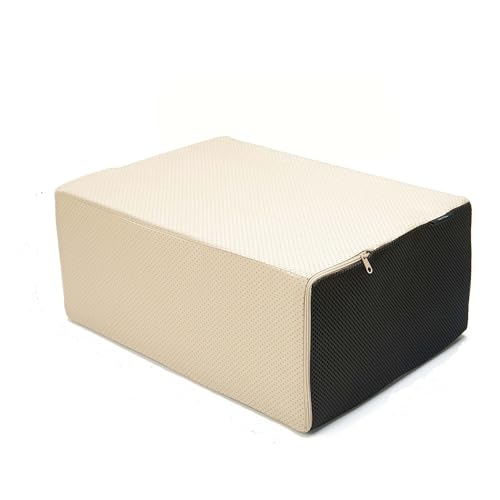 Mind Reader Foot Rest, Under Desk at Work, Ergonomic, Office, Memory Foam, 17" L x 12" W x 7" H, Black - Image 1