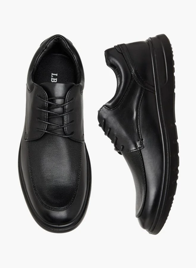 LBL by Shoexpress Men Textured Derby Shoes