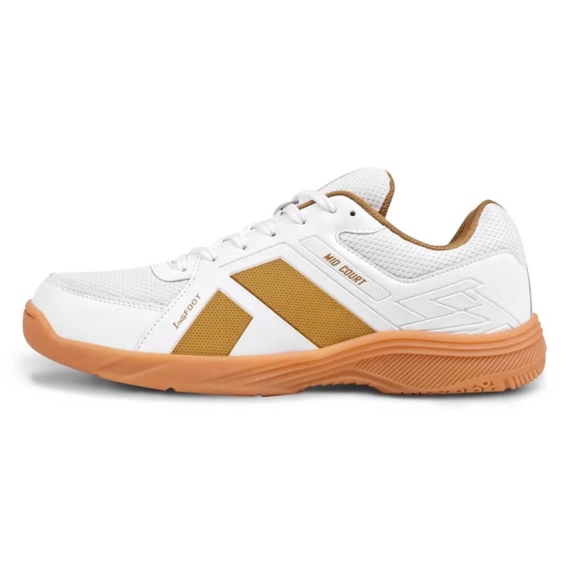 نيفيا Nivia Mid Court Badminton Shoes for Men with Flexipro Sole Technology and Dual-Layer Foam Cushioning