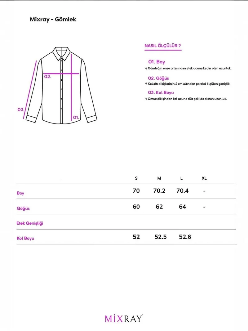 MixRay Burgundy Red Mixray Striped Poplin Shirt with Pocket for Women | Best Price UAE