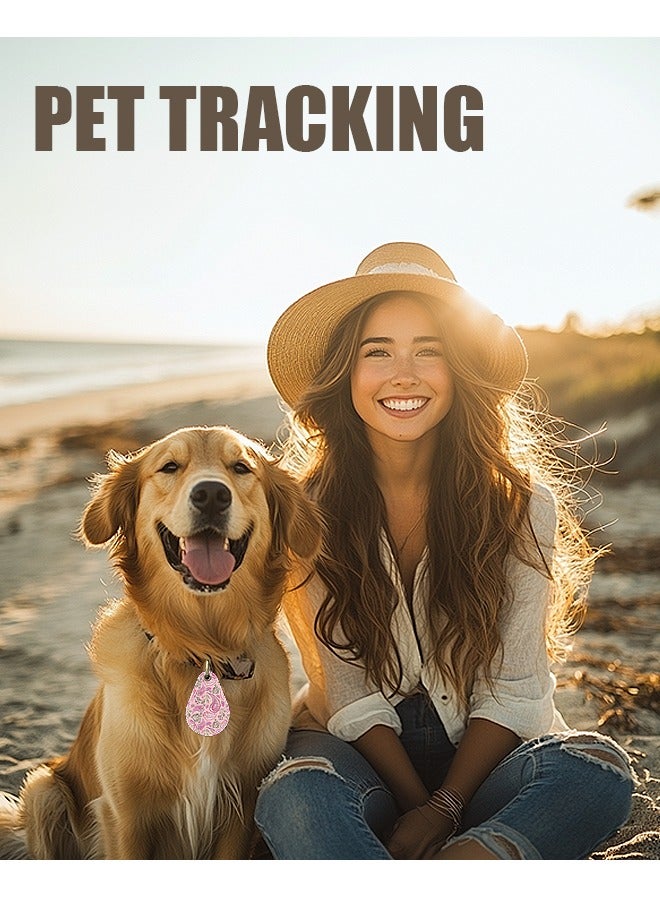 Beyond Leather Case for AirTag, AirTag Protective Case Cover with Keychain Ring, AirTag Holder - Image 4