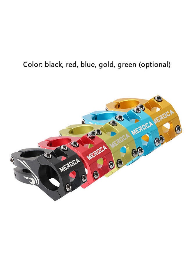 NIBEMINENT - Adjustable Short Stem Riser Fixed Bike Bar Green 6.00 x 6.00cm - Image 1