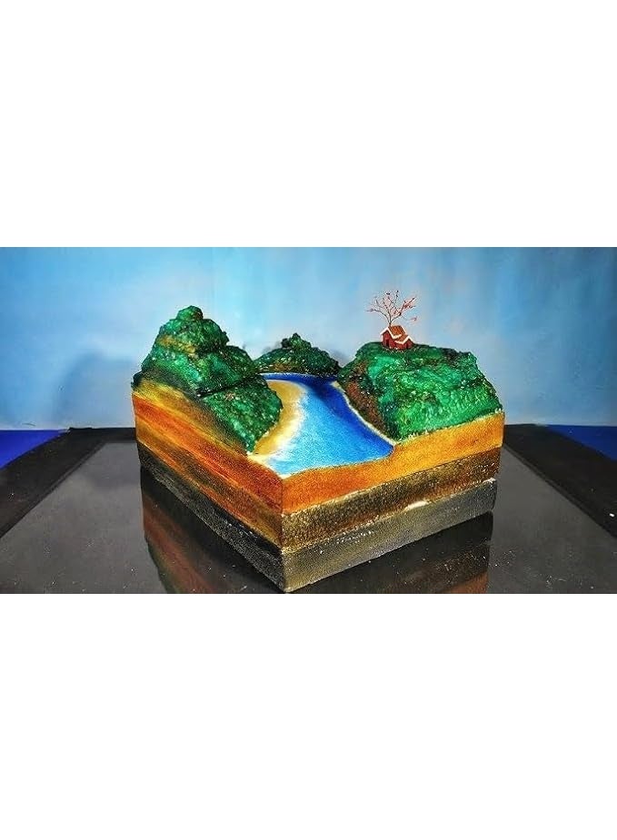 كرافت ماجيك مجموعة 5 قطع من ألواح الفوم البيضاء 60×30×5 سم | ألواح بوليسترين سميكة للأعمال الفنية، النمذجة، مشاريع المدرسة والحرف اليدوية - Image 2