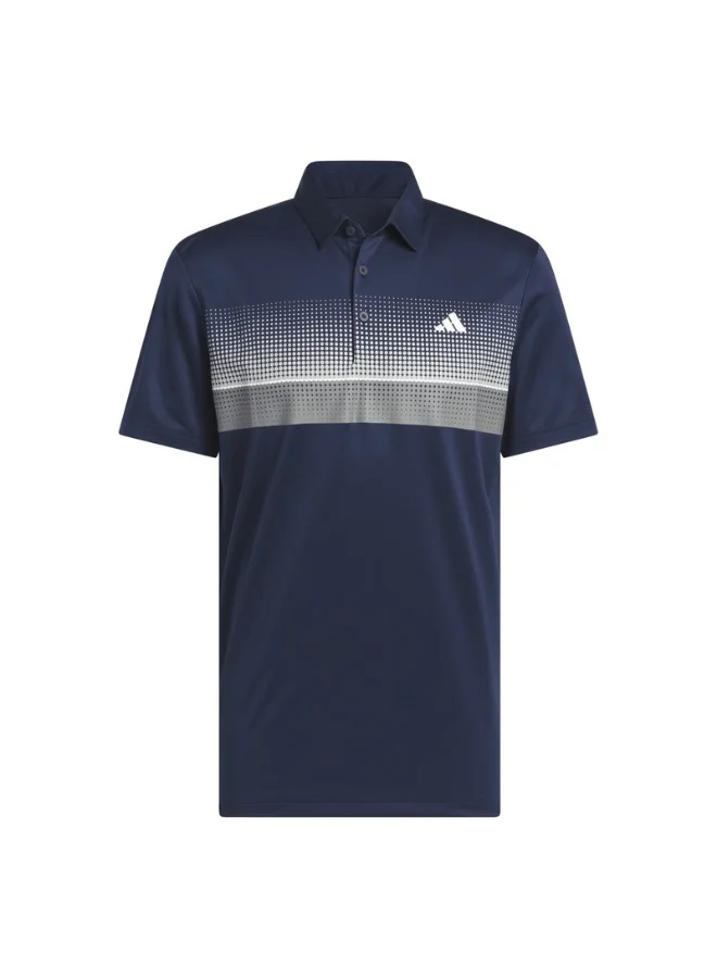 adidas Adidas Perf Chst Polo M Blue Golf Polo Shirts For Men