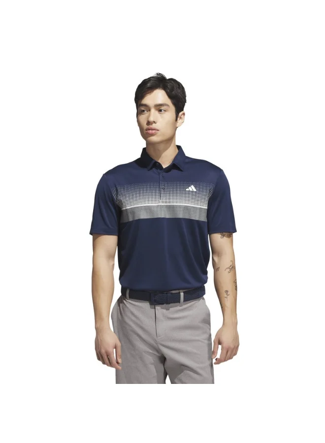 adidas Adidas Perf Chst Polo M Blue Golf Polo Shirts For Men