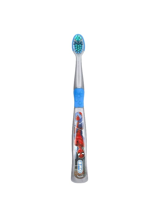 Oral-B Oral-B, Toothbrush, Extra Soft, 3+ Years, Spiderman, 1 Toothbrush  - Image 3