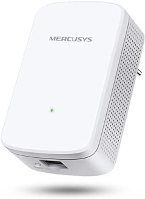 MERCUSYS ME10 Wireless Wifi Repeater Network Extension 300Mbps WPS Button Play and Plug LED Signal Display Easy Setup Compatible Multicolor