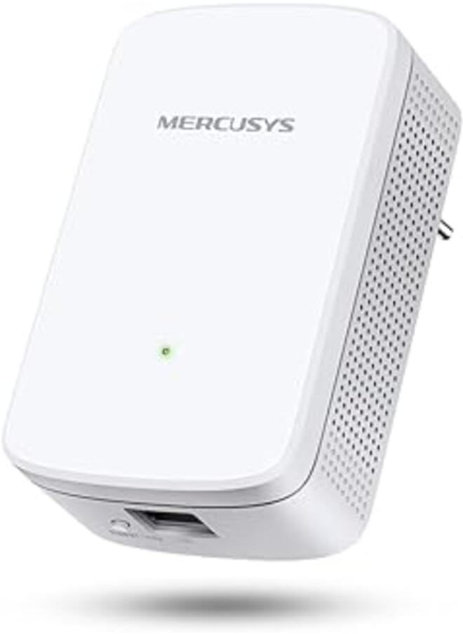 Generic - MERCUSYS ME10 Wireless Wifi Repeater Network Extension 300Mbps WPS Button Play and Plug LED Signal Display Easy Setup Compatible Multicolor - Image 1