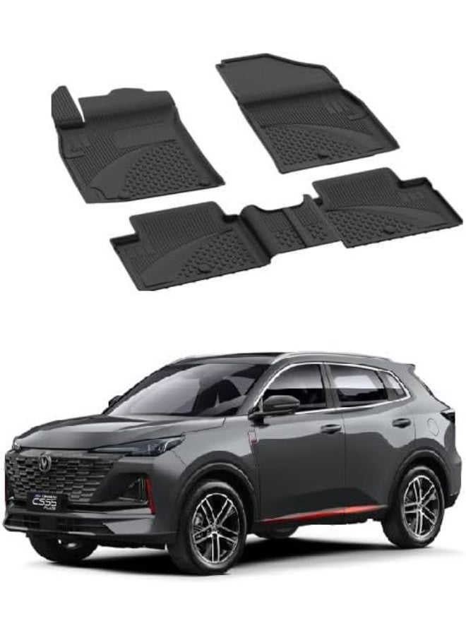 Turkish Sahler TPE Floor Mats Compatible With Changan cs55 plus - Image 1