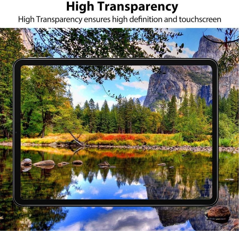 10.9 Inch Tempered Glass Screen Protector - 9H Anti-Scratch Ultra-Responsive Touch for iPad 10th Gen 2022 Edition, Dual Pack - Image 3