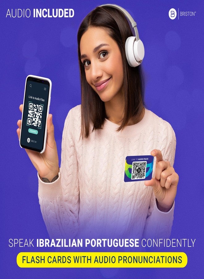 بريستون بطاقات تعليمية باللغة البرتغالية البرازيلية مع صوت - 75 عبارة محادثة للمبتدئين والمسافرين - تعلم نطق اللغة البرتغالية البرازيلية وأداة دراسة IPA للبالغين والطلاب والفصول الدراسية في بريستون - Image 5