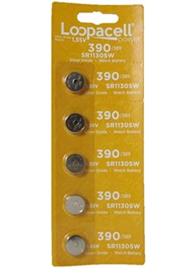 LOOPACELL 390/389 Silver Oxide Batteries