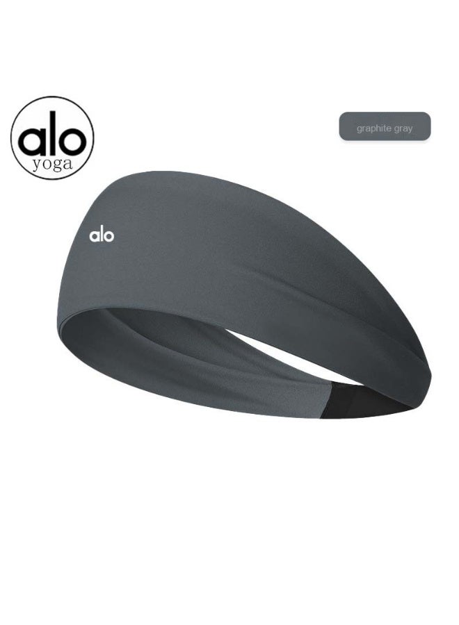 alo Alo Yoga Women's Wide Stretch Yoga Headband for Fitness