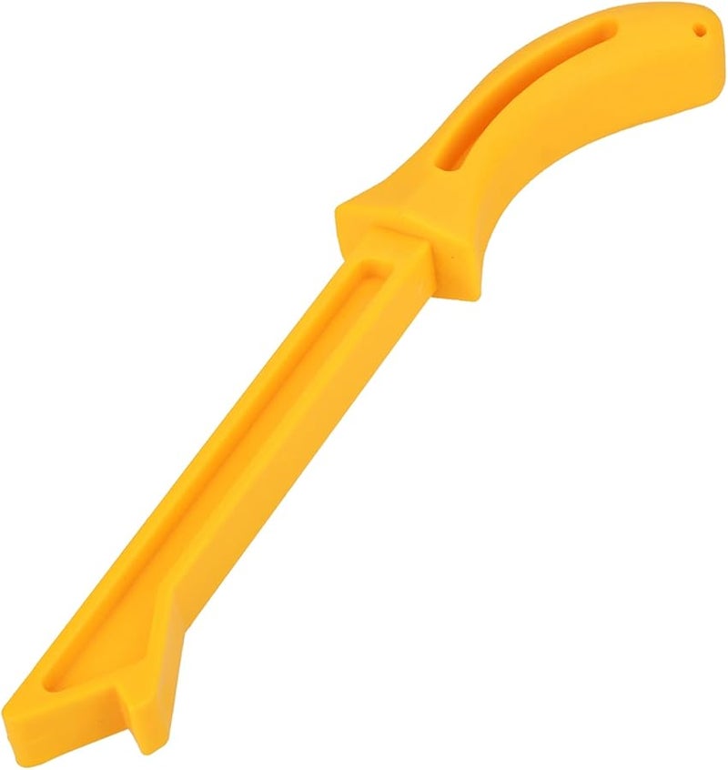 Safety Push Stick For Table Saw Router ABS Body Ergonomic Handle Yellow Color - Image 4
