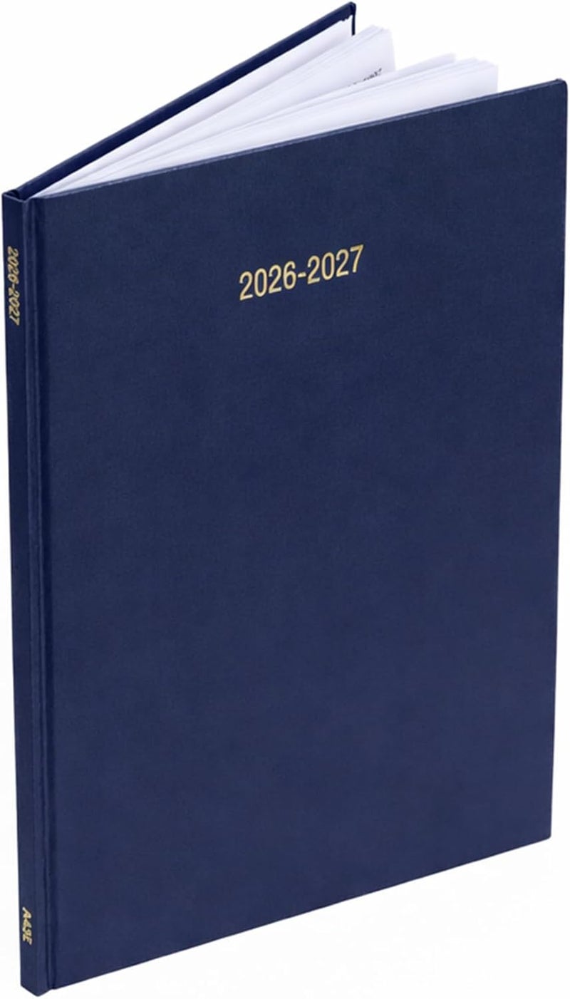 evelay 2025 2026 Academic Diary A4 Week To View Mid Year Hardback Planner Organiser for School Student Teacher (Navy) - Image 3