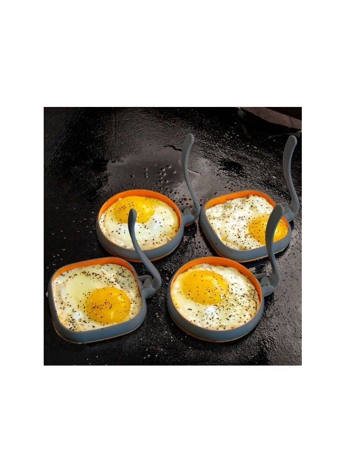 Black Stone Egg Rings Pack Of 8 - Image 3