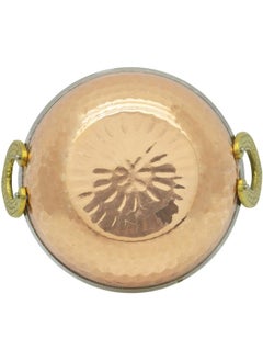 RAJ RAJ COPPER KADAI SERVING BOWL, 15 CM , COPPER, TCK002, Curry Bowl , Salad Bowl , Side Bowl , Dessert Bowl  - Image 3