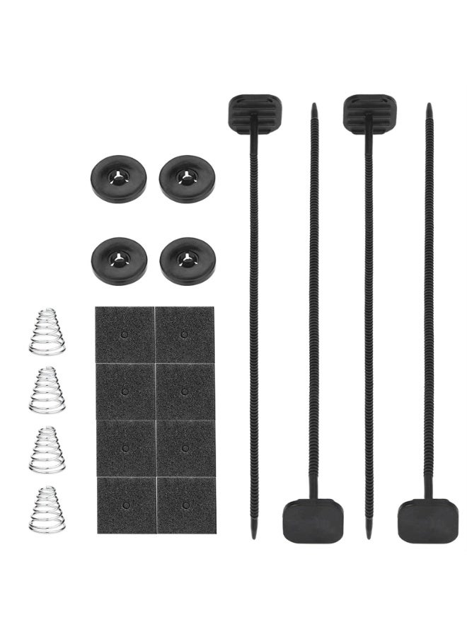 Fan Mounting Kit, Electric Radiator Fan Mounting Kit Compatible for Electric Cooling Fan and Transmission Cooler  - Image 3