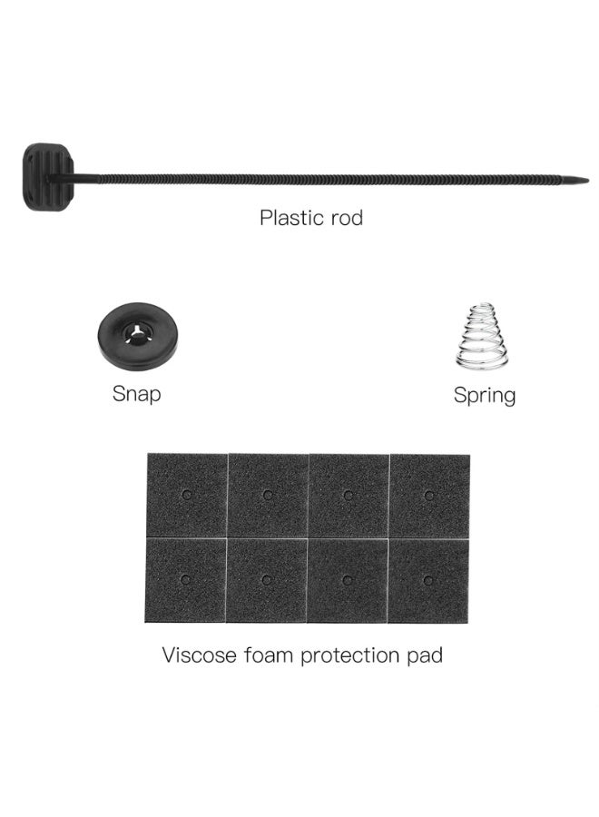 Fan Mounting Kit, Electric Radiator Fan Mounting Kit Compatible for Electric Cooling Fan and Transmission Cooler  - Image 2
