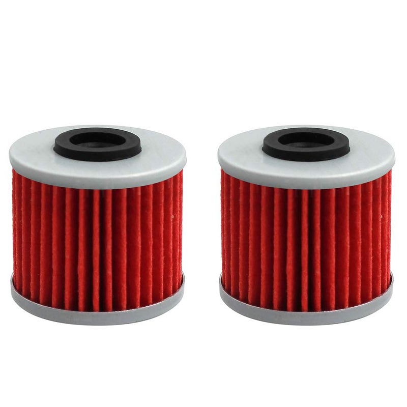 AHL 2 Pcs Oil Filter for HONDA NC700X DCT 20122018CTX700N DCT 20142018SXS1000M3 Pioneer 1000 20162019 15412MGSD21