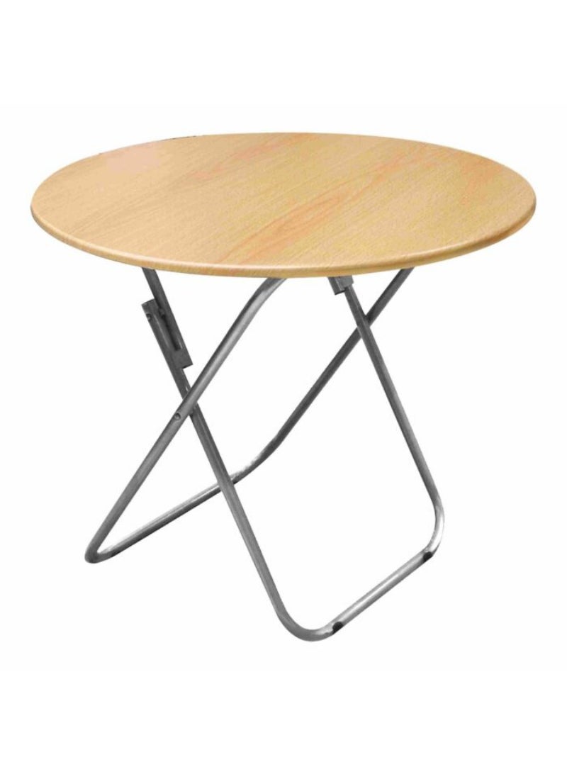 Round Wooden Folding Table