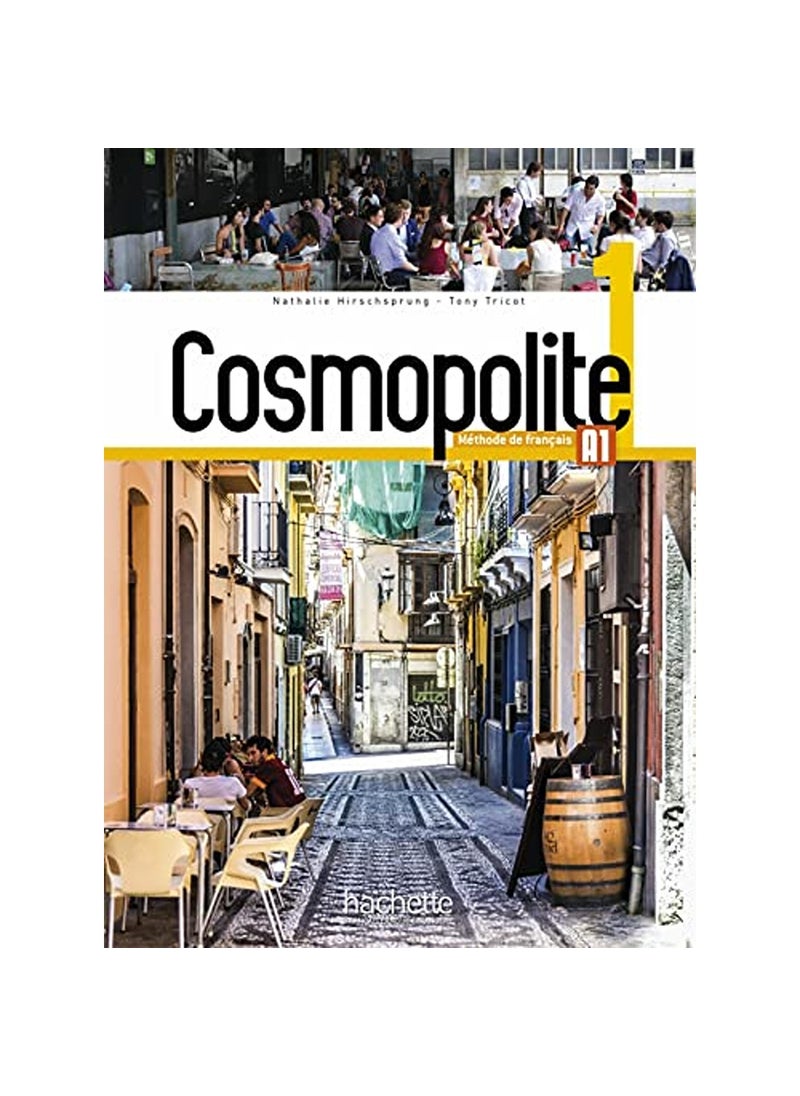 hachette COSMOPOLITE 1 LIVRE DE LELEVE DVD ROM AUDIOVIDEO PARCOURS DIGITAL 
