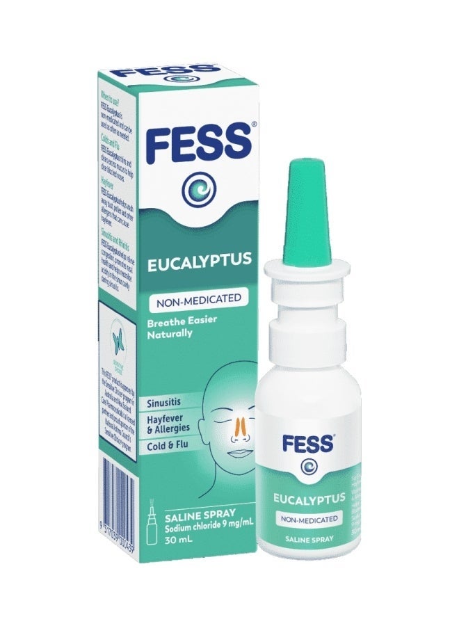 Saline Nasal Spray, Eucalyptus
