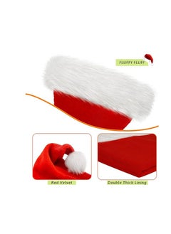 Santa Hat for Kids: Classic Thick Plush Design for Christmas and New Year Celebrations (2 Pieces) - pzsku/Z46F10A20F5E87D57FF94Z/45/_/1735116601/80c0f15e-fd4e-414e-aa32-207e3abc9110