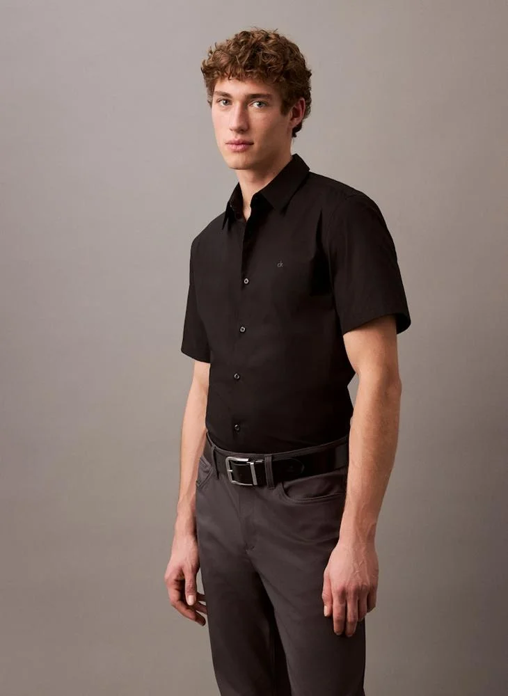 CALVIN KLEIN Slim Stretch Cotton Shirt