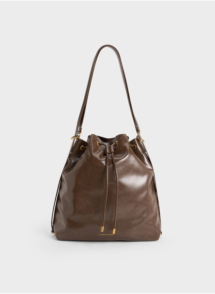Charles & Keith Neva Two-Way Bucket Bag  - Image 1