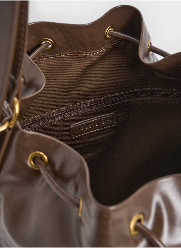 Charles & Keith Neva Two-Way Bucket Bag  - Image 5