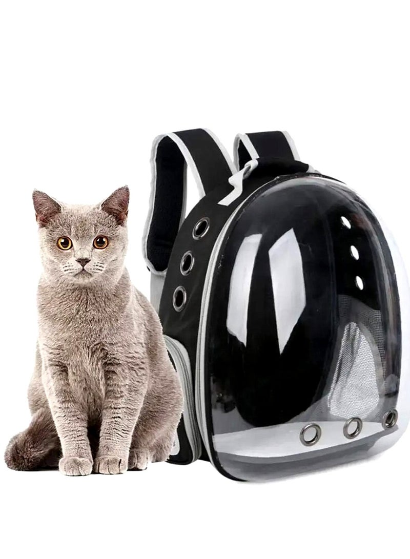 Generic Breathable Portable Pet Carrier Bag Outdoor Travel Puppy Cat Bag Transparent Space Pet Backpack  - Image 5