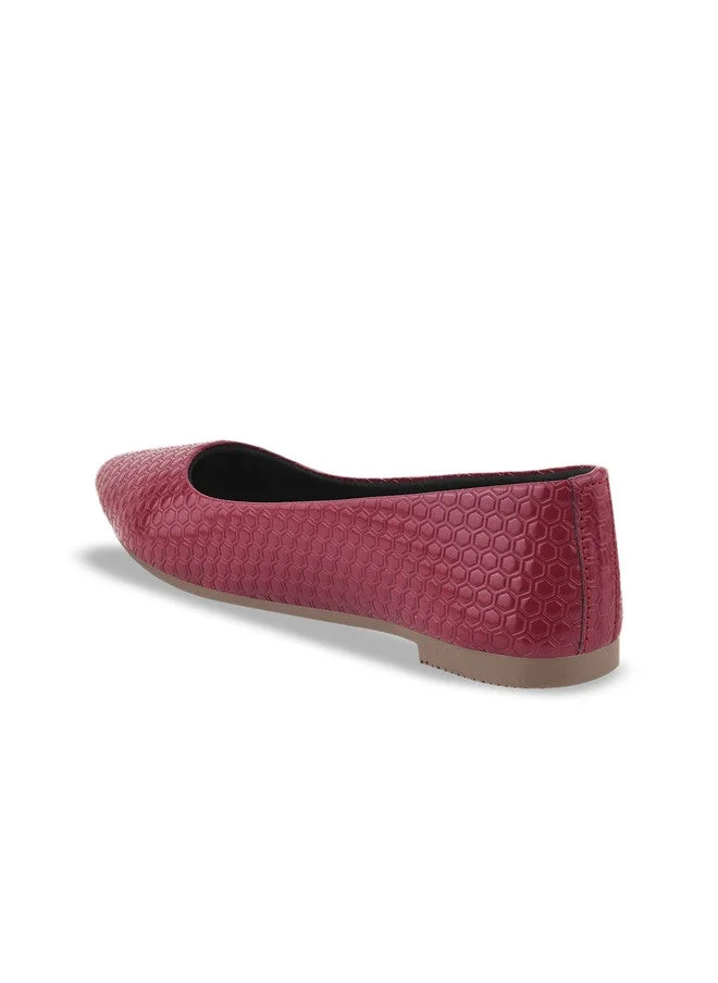 شوتوبيا Shoetopia Women's Textu Bellies – Stylish Pointed Toe Flats for Office, Casual & Daily