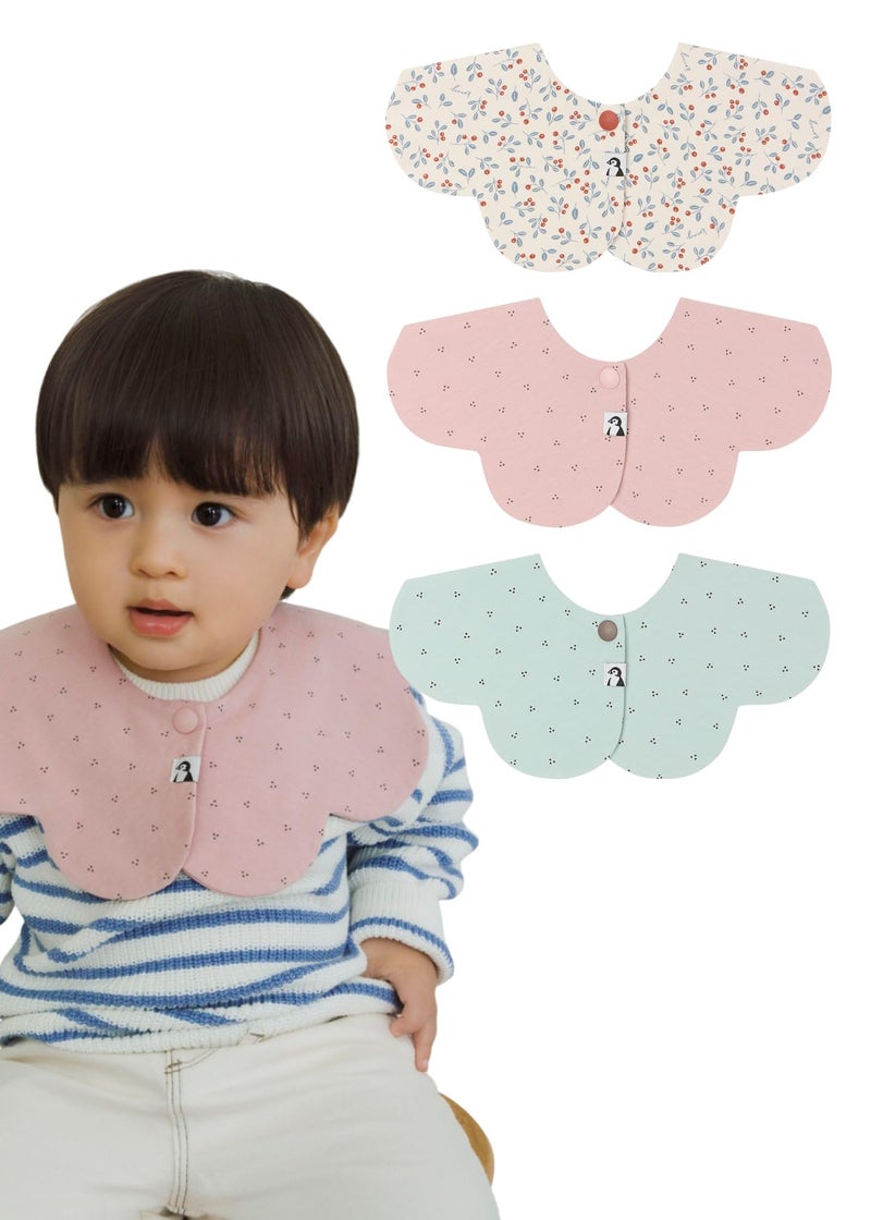 Konny Baby Bibs 360 Rotate Super Absorbent QuickDry 357Pack Teething Drooling Boys Girls Baby Essentials - Image 2
