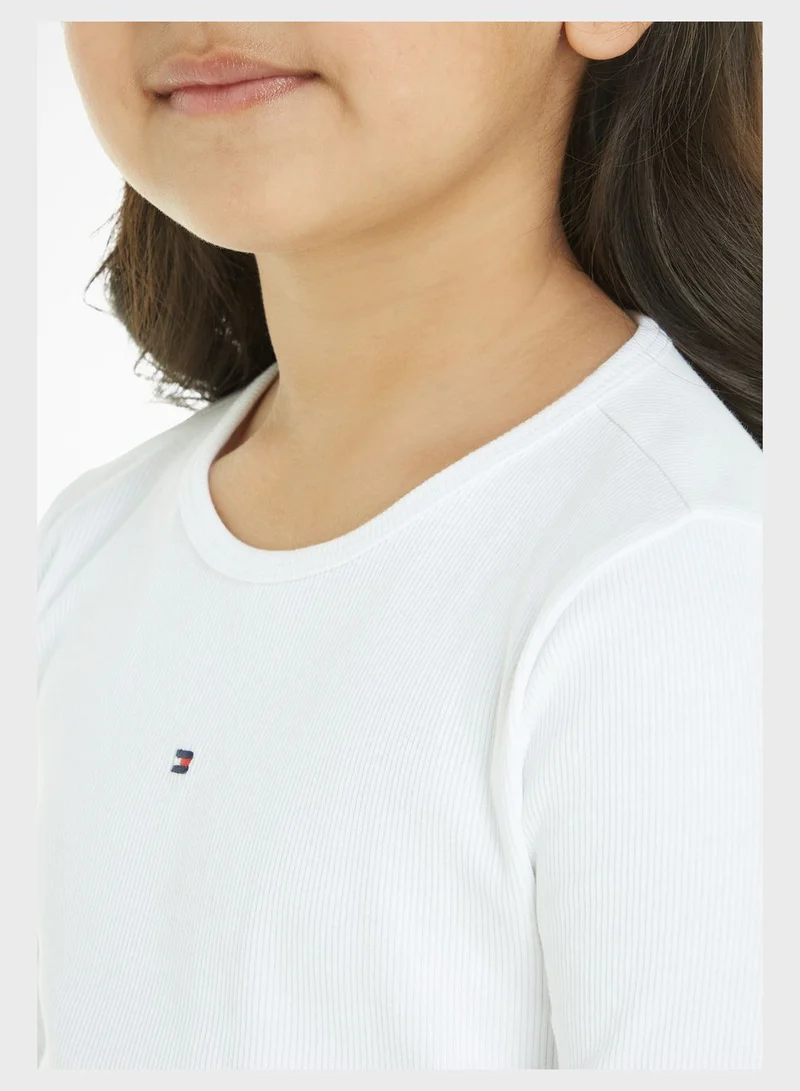 TOMMY HILFIGER Kids Essential Rib Top