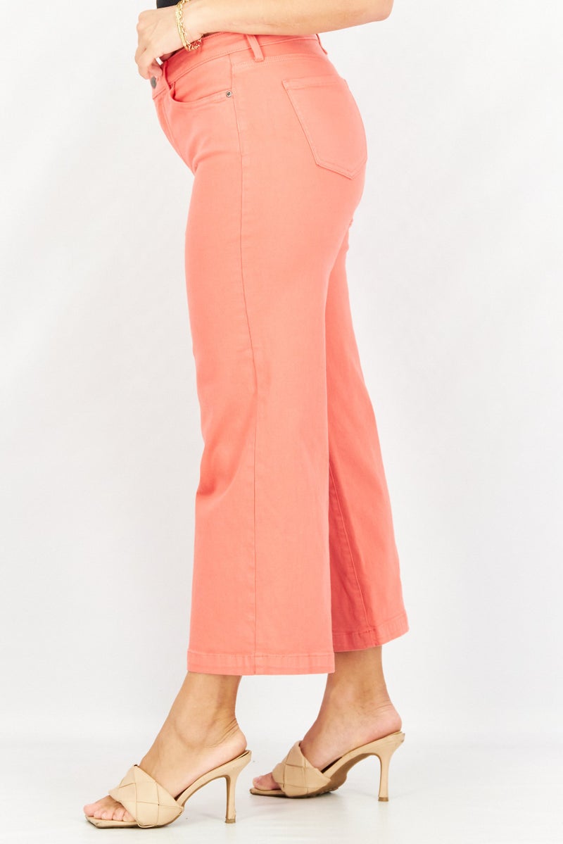 NYDJ Women Wide Fit Teresa Stretchable Denim Jeans, Fruit Punch - Image 3