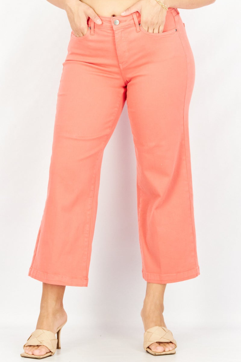 NYDJ Women Wide Fit Teresa Stretchable Denim Jeans, Fruit Punch - Image 1