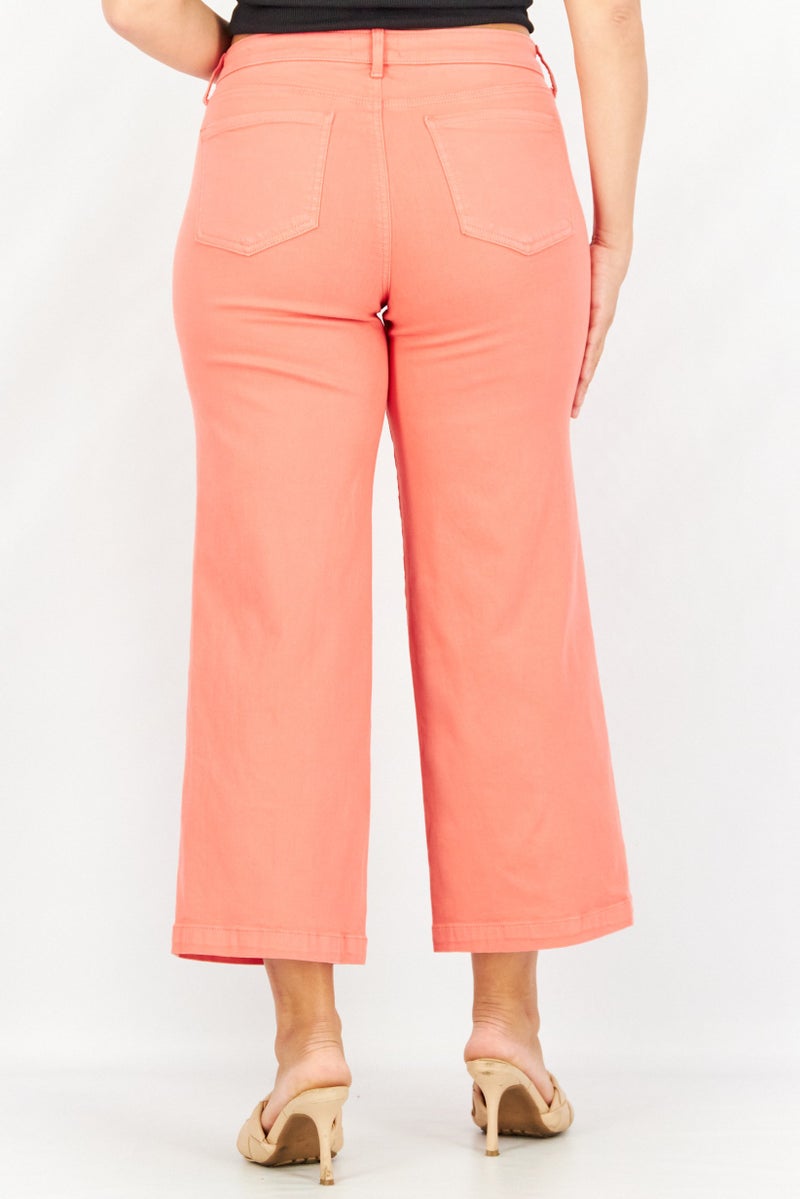 NYDJ Women Wide Fit Teresa Stretchable Denim Jeans, Fruit Punch - Image 2