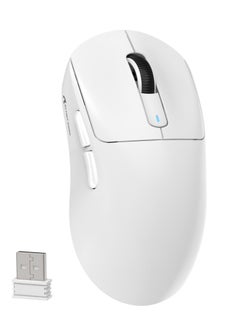 Attack Shark X3 Lightweight Wireless Gaming Mouse with Tri-Mode 2.4G/USB-C Wired/Bluetooth,Up to 26K DPI, PAW3395 Optical Sensor,5 programmable Buttons for PC/Laptop/Win/Mac  - Image 1