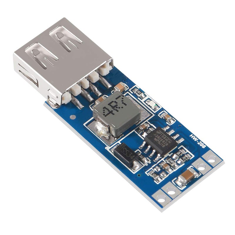 Dorhea 10PCS MP1584EN 3A Mini Step Down Buck Converter DC-DC 24V to 12V 9V 5V 3V Adjustable Step Down Module Replace LM2596 Compatible with Raspberry Pi Robort Parts DIY Kit - Image 3