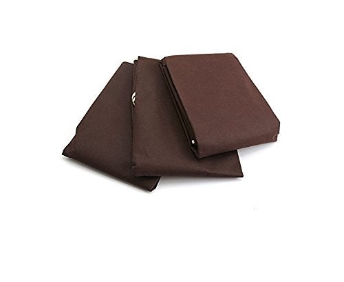 Glitter Collection Men's Coat Blazer siut cover Foldover Breathable Garment Bag with Handles and Gusset - Brown COT006 - Image 2