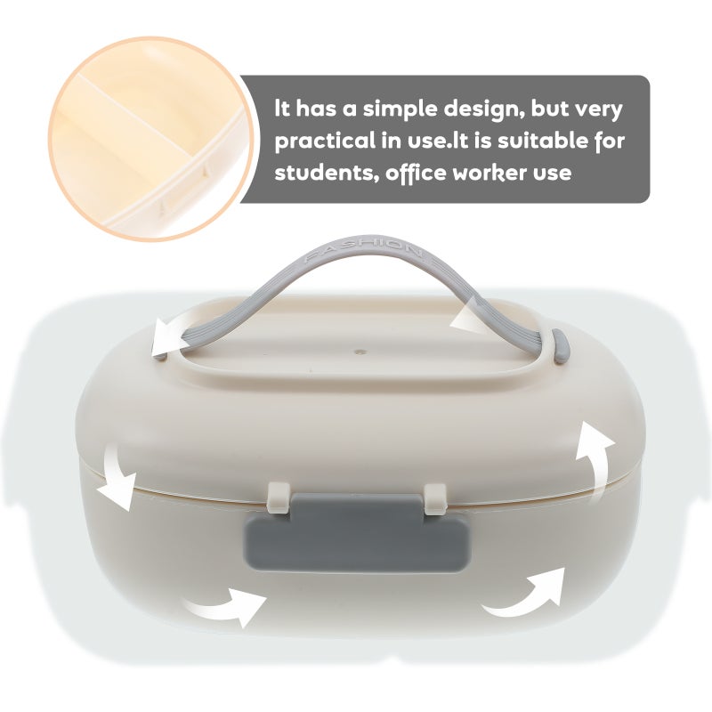 850ml Carrying Rope Portable Bento Box Lunch Box Lunch Box Bento Box (White) - Image 5