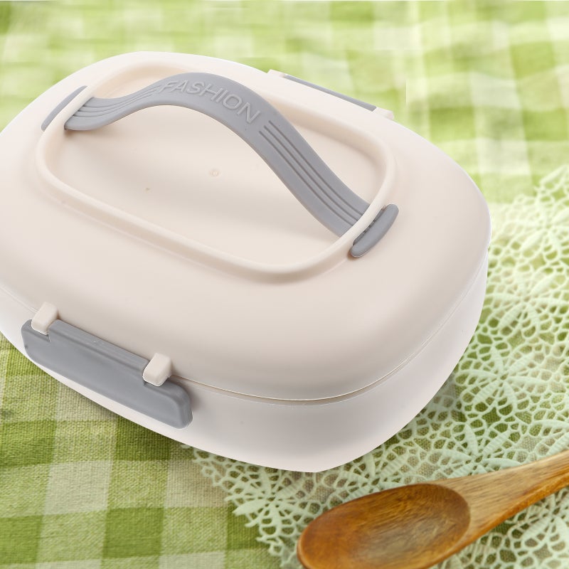 850ml Carrying Rope Portable Bento Box Lunch Box Lunch Box Bento Box (White) - Image 4