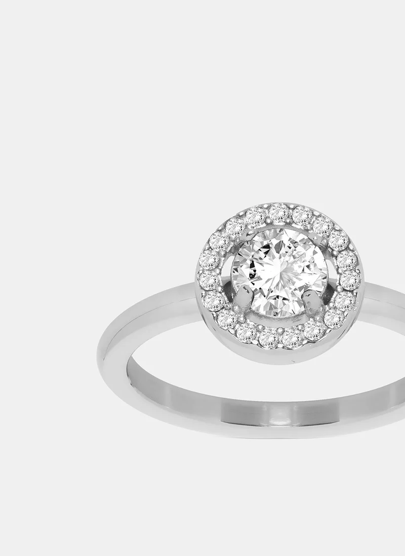 Liu Jo Ring with rhinestone round cut