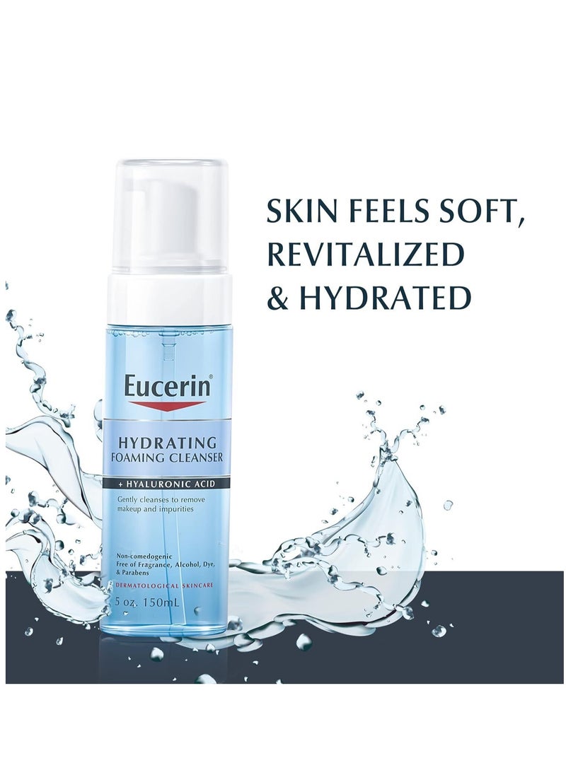 Eucerin - Hydrating Daily Foaming Cleanser With Hyaluronic Acid 150ml - Image 1