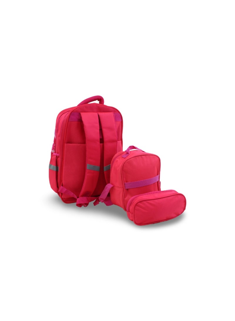 Migo School Set Unicorn Backpack 18 Inches – Watermelon - Image 2