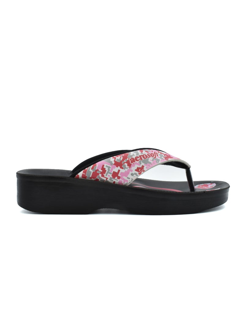 aerosoft AEROSOFT A0888 PINK LADIES SLIPPERS  - Image 5